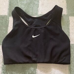 Nike Dri Fit Black Sports Bra Size Medium
